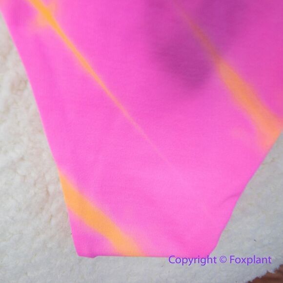 NEW Martha Rey Holly One-Piece tie‎ dye Swimsuit, pink, orange, size M - Picture 2 of 16